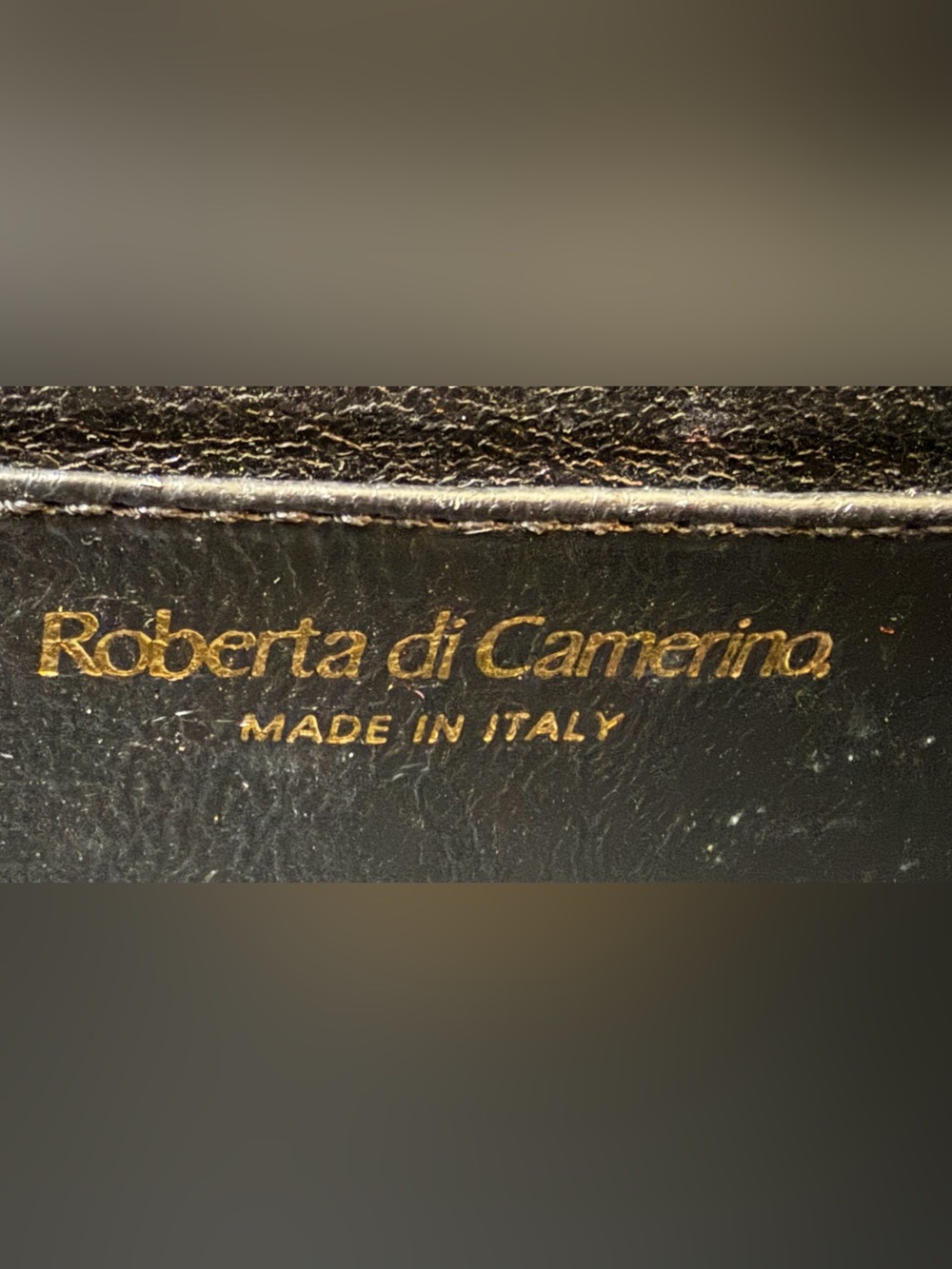Roberta di Camerina Vintage Velvet & Leather Bag - Picture 7 of 13